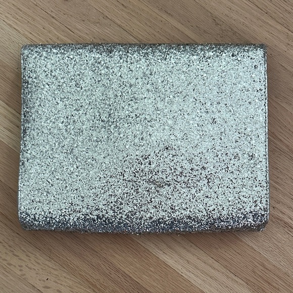 H&M Glitter Silver Glitter Envelope Clutch - Picture 6 of 9